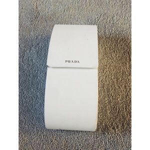 Prada Sunglass Case - White
